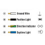 Feu avant LED UNIVERSAL LA80095