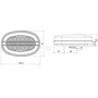 Feu avant LED UNIVERSAL LA80095