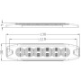 Feu clignotant LED UNIVERSAL LA200763M