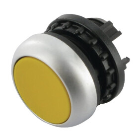 Bouton-poussoir jaune EATON M22DY
