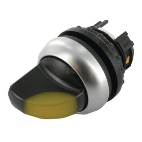 Interrupteur lumineux jaune EATON M22WRLK3Y
