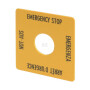 Plaques d'urgence EATON M22XYK1