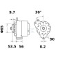 Alternateur MAHLE MG512