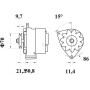Alternateur MAHLE MG499