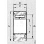 Galet de cames SKF NATV15PPASKF