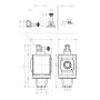 Vanne d'isolement CAMOZZI MX212V16