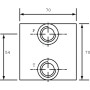 Plaque EUROFLUID MR35GZC