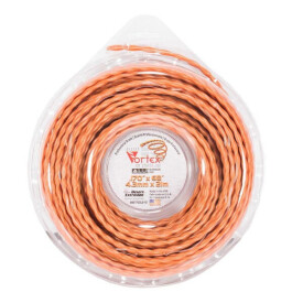 Nylonschnur 4,3mm 21m Drall'Vortex Alu VORTEX NL4321VORA