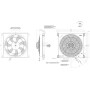 Ventilateur EMMEGI OK92MV524S