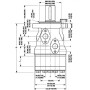 Moteur hydraulique WHITE OMH400151H1025