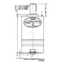 Arbre moteur orbital WHITE OMM8151G0295Z