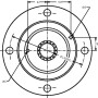 Moteur DANFOSS OMTS500151B3041