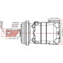 Moteur DANFOSS OMT400151B3004