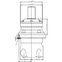 Roue moteur DANFOSS OMVW500151B3117
