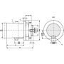 Roue moteur DANFOSS OMVW40011024332
