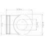 OEillet de remorque UNIVERSEL PC50128