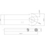 OEillet de remorque UNIVERSEL PC50305
