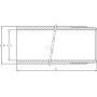 Tube UNIVERSEL PC29050050500
