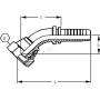 Raccord ALFAGOMMA PF5245