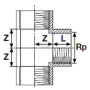 Raccord PIMTAS PP7020123