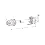 Arbre de transmission WALTERSCHEID PWZ675141013420FG