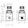 Régulateur CAMOZZI PR104M02