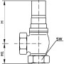 Soupape UNIVERSEL PSV38IP0525