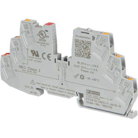 Disjoncteur PHOENIX CONTACT PTCBE124DC14ASIR