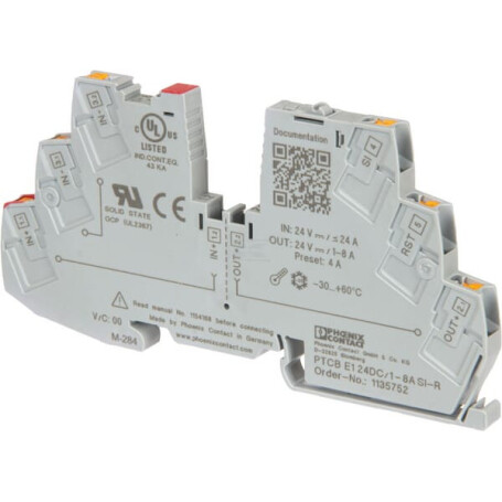 Disjoncteur PHOENIX CONTACT PTCBE124DC18ASIR