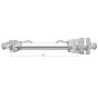 Transmission GOPART PTO50Y22TWS1010GP