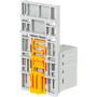 Borne de raccordement PHOENIX CONTACT PTFIX66X25NS35GY