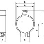 Fixation UNIVERSEL PSMR20