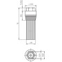 Pinceau de graissage PERMA PRM926001400