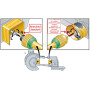 Arbre de transmission GOPART PTO50Y21T860ORCGP
