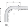 Raccord lisse ALFAGOMMA PT162290