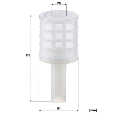 Filtre MANN-FILTER PU53