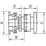 Bouton UNIVERSEL PVMHLRD1