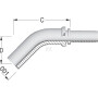 Raccord lisse ALFAGOMMA PU81245