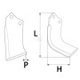 Lame MASCHIO RB255067LH