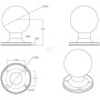 Boule de base RAM RAMD254U