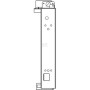 Radiateur UNIVERSEL RE223478N