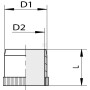 Douille renforcée VOSS RS15ST