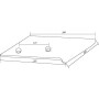 Pointe de soc RUMPTSTAD RS18102