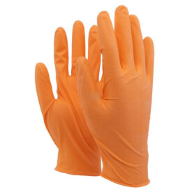 Gentle Grip Guanti Arancioni L 100 pz SOFT TOUCH RX84ORGDPL