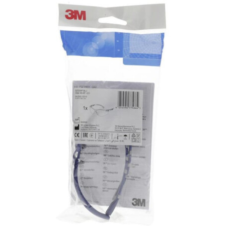 Lunette de sécurité 3M S2025AFBLU