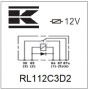 Relais UNIVERSEL RL112C3D2