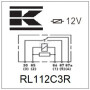 Relais UNIVERSEL RL112C3R