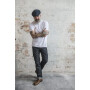 Jeans stretch bleu marine ROBERTO JEANS ROBJ250363032