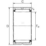 Roulement à aiguilles SKF RNA49102RSSKF