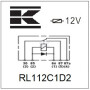 Relais UNIVERSEL RL112C1D2